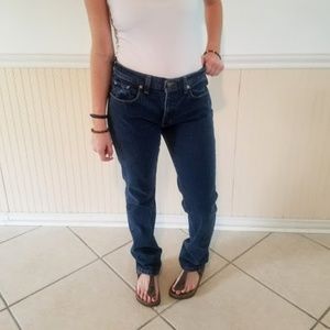 Levi's straight leg 505 jeans size 8M